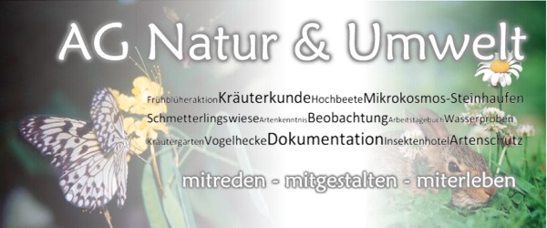 Banner Natur und Umwelt-AG