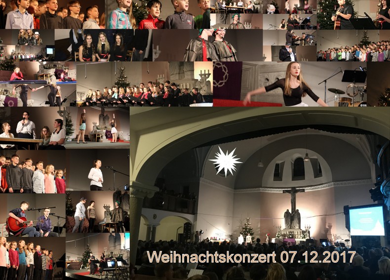 Weihnachstkonzert Collage