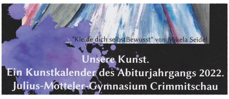 Banner Kunstkalender-Aktion Abijahrgang 2022