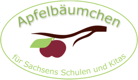 Logo der Apfelbaum-Aktion des DLV Sachsen