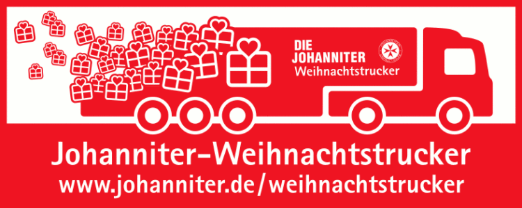 Logo der Spendenaktion Johanniter-Weihnachtstrucker